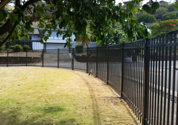 Ornamental Flat Top Fence