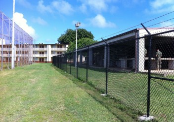 Chain Link, Fence, Barbed Wire - 7