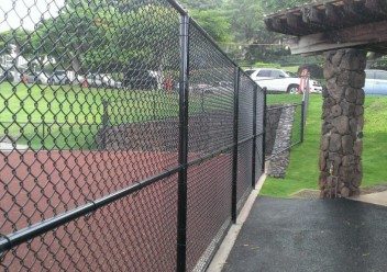 Chain Link, Fence, PVC