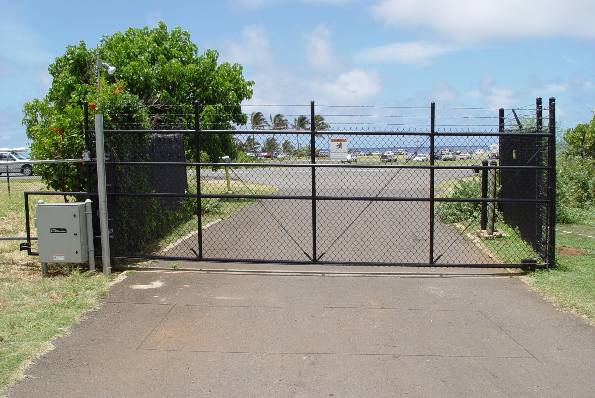 Chain Link, Slide Gate, Driveway - 3