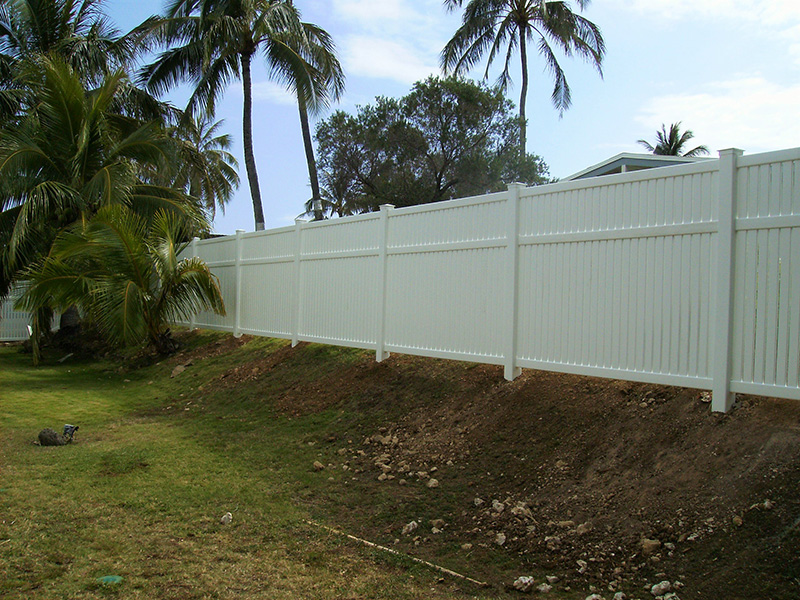 Hawaii Privacy Fence Vinyl