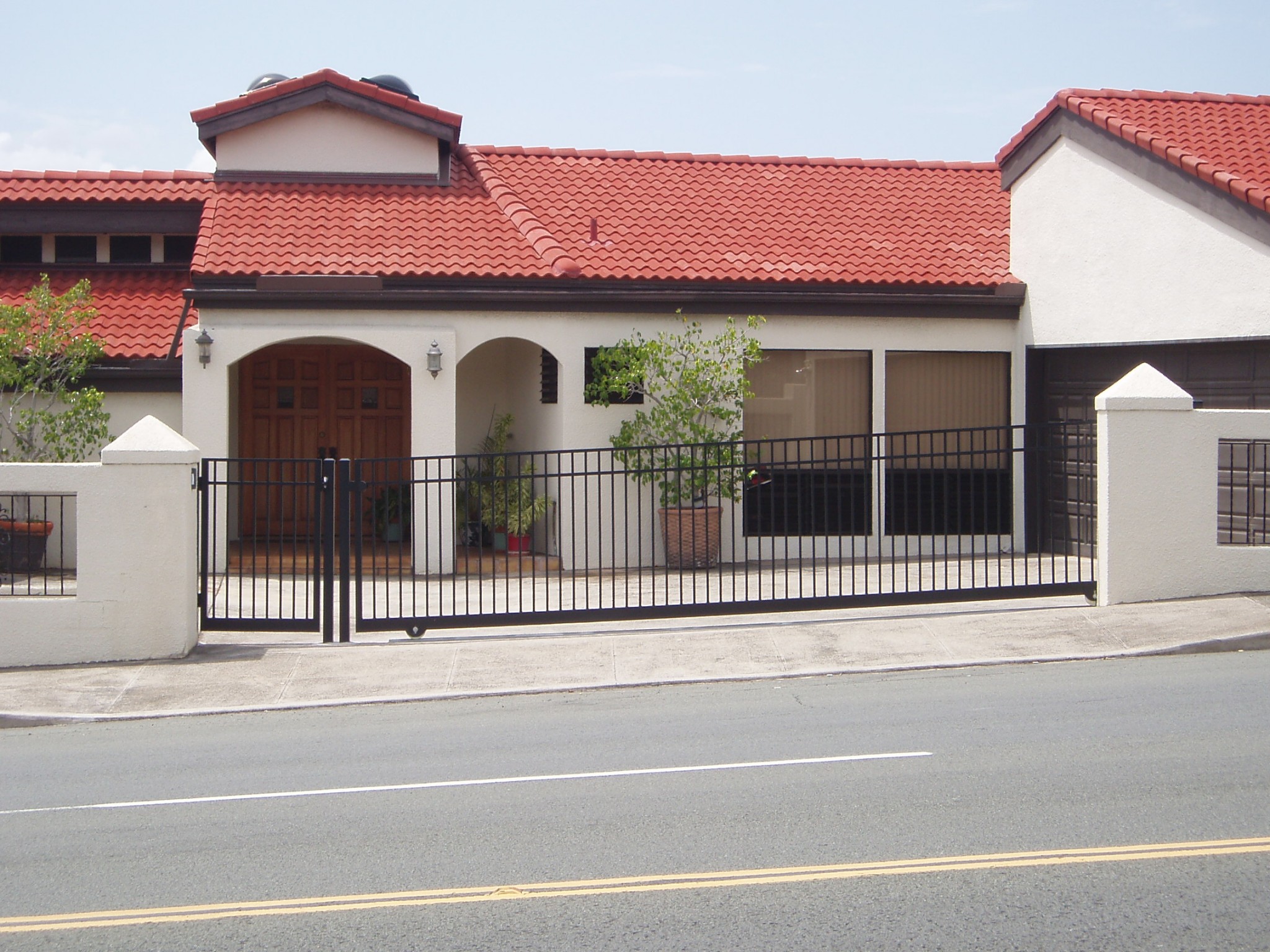 Ornamental Slide Gate