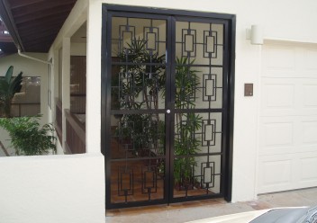 Ornamental Security Swing Gate