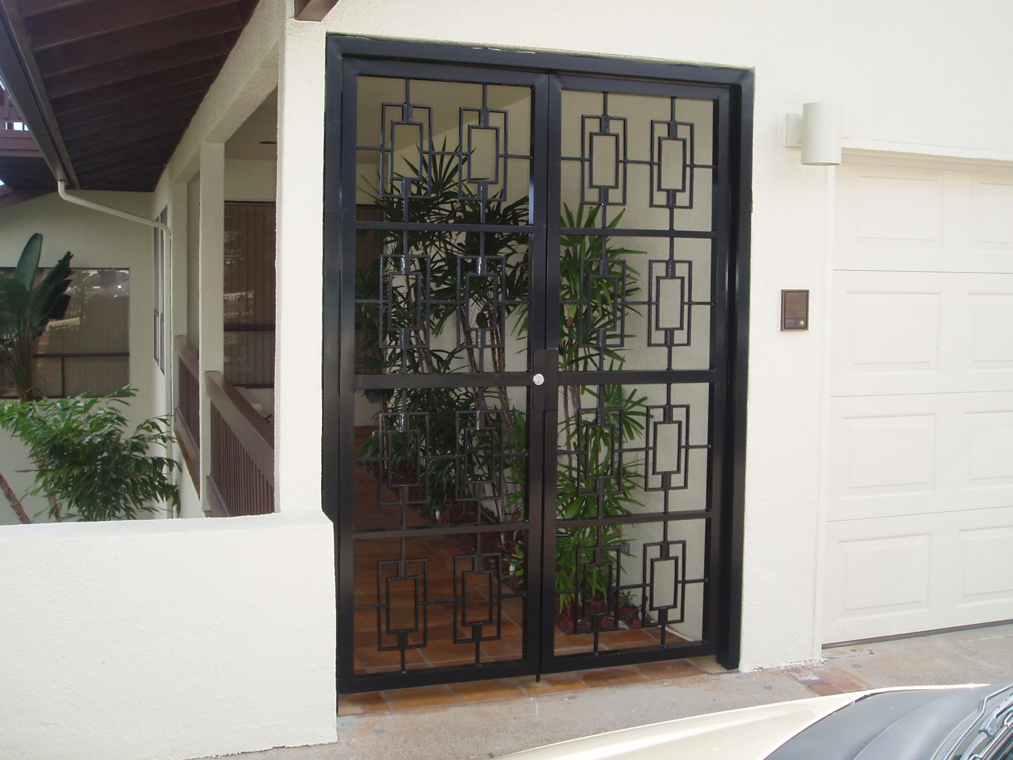 Ornamental Security Swing Gate