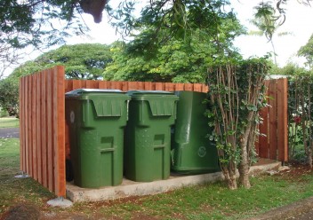 Wood Enclosure Fence