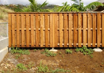 Wood Privacy Fence